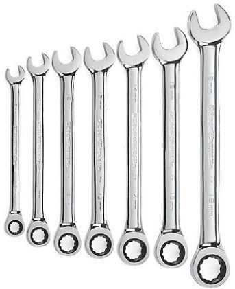 GearWrench 7 Piece Metric Wrench Set. # 9417